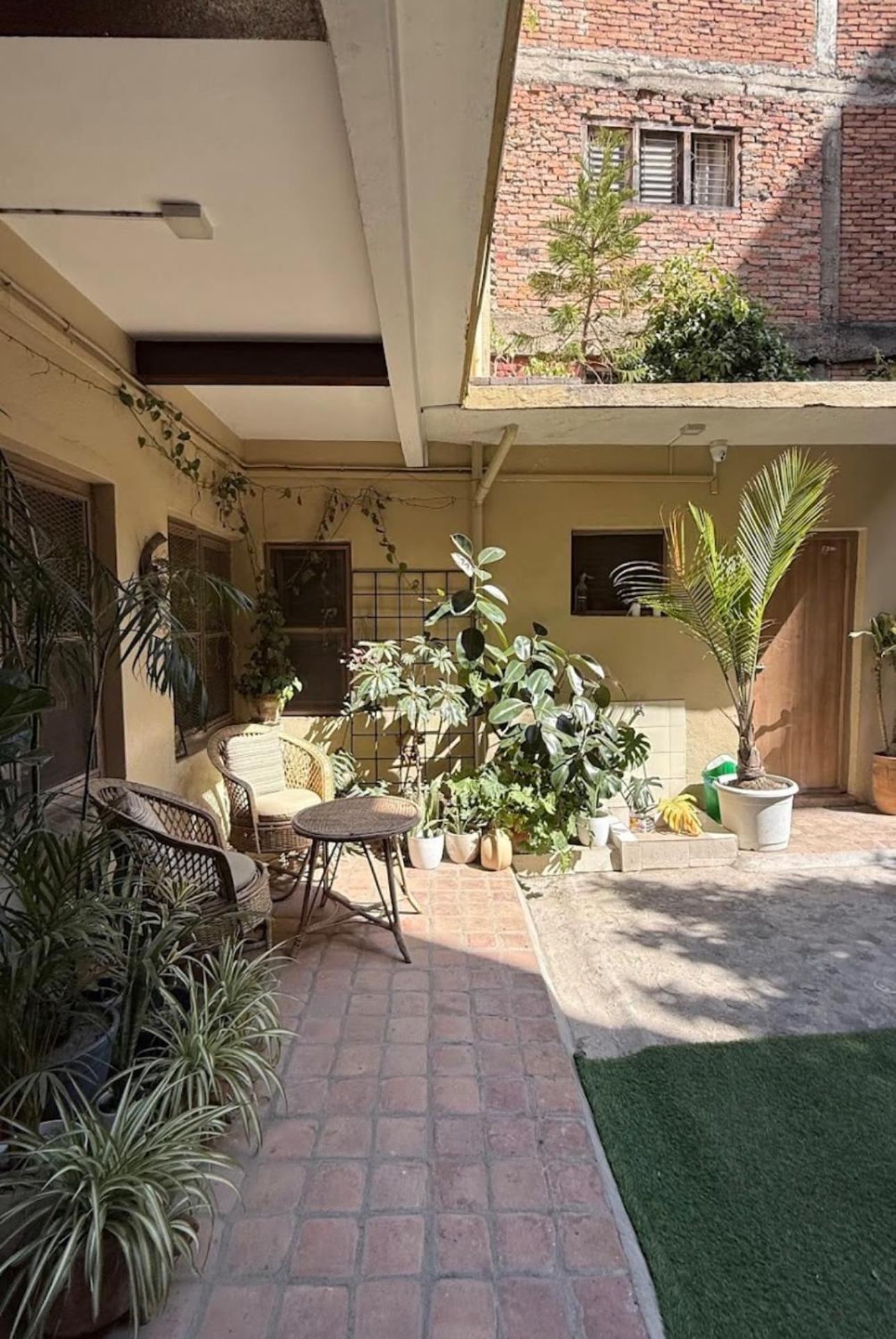 The Melo Pomelo Courtyard.